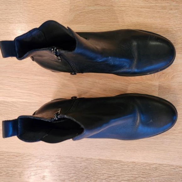 Galibelle Chelsea black leather ankle boot 39 - Picture 6 of 9